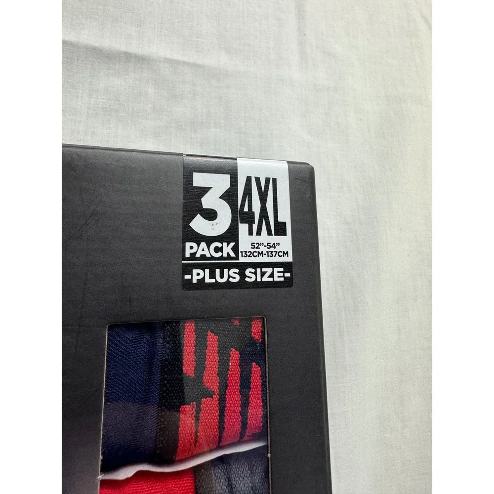 New Balance Mens 3 Pack Premium Performance Boxer Briefs 4XL‎ Plus